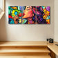 3pcs Vibrant Strawberry Kiss Design Metal Print Ready to Hang Art