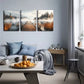 3pcs  Peaceful Lake, A Wooden Bridge Wall Art Set Canvas Framed 40x60cm - High Quality Print 100% Australian Made Wall Canvas Ready to Hang