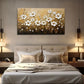Boho-Chic Abstract Flower Wall Art Canvas Office Home Room Framed 80x45cm