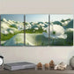 3pcs White Poppy Field Flowers Wall Art Set Canvas Framed 40x60cm - High Quality Print 100% Australian Made Wall Canvas Ready to Hang