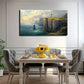 Lighthouse On The Cliff Wall Art Canvas Office Home Room Framed 120x60cm