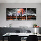 3pcs Dark Abstract Night Scene Cityscape Perfect Wall Art Set Canvas Framed 40x60cm - High Quality Print 100% Australian Made Wall Canvas Ready to Hang