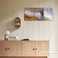 3pcs Golden lines, boats, abstract art Metal Print Ready to Hang Art