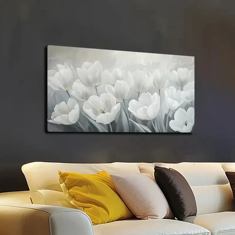 Features A Light Color Wall Art canvas office home room framed 120x60cm