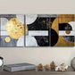 3pcs Flowing white and Golden paintings Wall Art Set Canvas Framed 40x60cm - High Quality Print 100% Australian Made Wall Canvas Ready to Hang