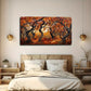 Grapevine Splendor Abstract Wall Art Canvas Office Home Room Framed 120x60cm