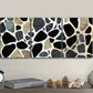 3pcs Featuring a Black Leopard Pattern Wall Art Set Canvas Framed 40x60cm - High Quality Print 100% Australian Made Wall Canvas Ready to Hang
