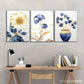 3pcs Decor Style Mosaic Art Metal Print Ready to Hang Art