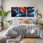 3pcs  abstract gorgeous pattern Wall Art Set Canvas Framed 40x60cm - High Quality Print 100% Australian Made Wall Canvas Ready to Hang