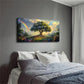 The Area Around The Tree Meadow Wall Art Canvas Office Home Room Framed 120x60cm