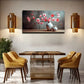 Blooming Peach Blossoms Wall Art Canvas Office Home Room Framed 80x45cm