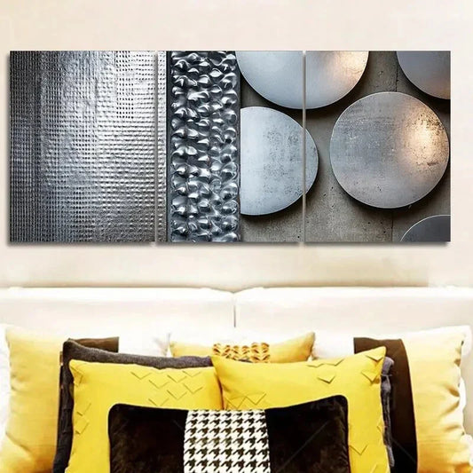 3pcs  Art Deco Classic Modern Style Wall Art Set Canvas Framed 40x60cm - High Quality Print 100% Australian Made Wall Canvas Ready to Hang