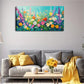 Meadow Scene with Sunflowers Wall Art Canvas Office Home Room Framed 120x60cm