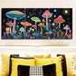 3pcs  Luxurious Mushroom Garden Wall Art Set Canvas Framed 40x60cm - High Quality Print 100% Australian Made Wall Canvas Ready to Hang