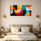 Modern Minimalist Décor Vibrant Wall Art Canvas Office Home Room Framed 120x60cm