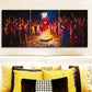 3pcs Luxurious, Opera Performance Wall Art Set Canvas Framed 40x60cm - High Quality Print 100% Australian Made Wall Canvas Ready to Hang