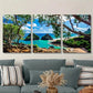 3pcs Featuring Fernando De Noronha Metal Print Ready to Hang Art