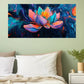 Vibrant Multicolor Contemporary Wall Art Canvas Office Home Room Framed 120x60cm