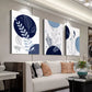 3pcs Abstract Geometric Modern Minimalist   Wall Art Set Canvas Framed 40x60cm - High Quality Print 100% Australian Made Wall Canvas Ready to Hang
