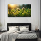 Beautiful Wildflowers Wall Art Canvas Office Home Room Framed 80x45cm