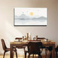 Chinese-Style Interior Wall Art Canvas Office Home Room Framed 80x45cm