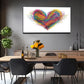 Modern Abstract Color Explosion Wall Art Canvas Office Home Room Framed 80x45cm (Copy)