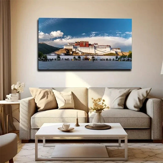 Tourist Mecca Suitable Wall Art Canvas Office Home Room Framed 120x60cm
