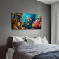 Ocean Scene with Seahorse Wall Art Canvas Office Home Room Framed 120x60cm