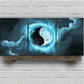 3pcs Yin Yang Elemental Forces Abstract Swirling Metal Print Ready to Hang Art