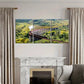 3pcs Bridge, Steam Train Metal Print Ready to Hang Art