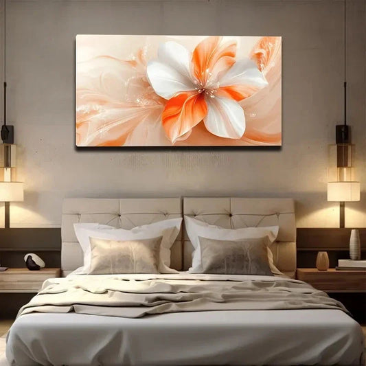 Modern Bohemian Abstract Wall Art canvas office home room framed 120x60cm