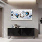 Abstract Geometric Decor Wall Art Canvas Office Home Room Framed 120x60cm