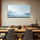 Elegant White Flowers Serene Wall Art Canvas Office Home Room Framed 120x60cm