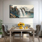 Imaginative Waterfall Wall Art Canvas Office Home Room Framed 80x45cm