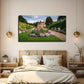 Roses And Wildflowers Wall Art Canvas Office Home Room Framed 80x45cm