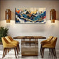 Handmade To Build A Mountain Wall Art Canvas Office Home Room Framed 120x60cm