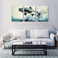 3pcs Vibrant Leaping Fish Wall Art Set Canvas Framed 40x60cm - High Quality Print 100% Australian Made Wall Canvas Ready to Hang
