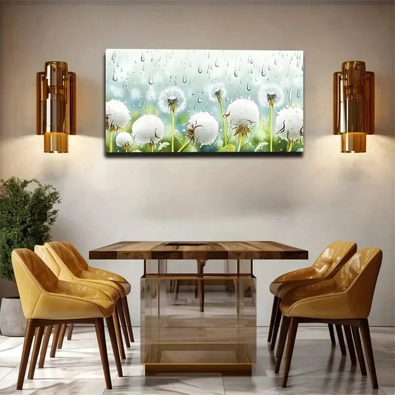 Fresh And Moist Vegetation Wall Art Canvas Office Home Room Framed 120x60cm
