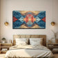 Dynamic Rhythm In Which Wall Art Canvas Office Home Room Framed 120x60cm