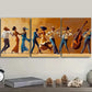 3pcs Fashionable African American Metal Print Ready to Hang Art