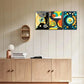 3pcs Celestial Symphony, Abstract music instrument Metal Print Ready to Hang Art