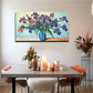 Modern Bohemian Floral Spray Wall Art Canvas Office Home Room Framed 120x60cm