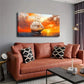 Sailboat Sea With Vibrant Wall Art Canvas Office Home Room Framed 120x60cm