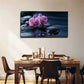 Orchids With Flower Bud Wall Art canvas office home room framed 120x60cm
