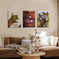 3pcs American Black Women Abstract Metal Print Ready to Hang Art