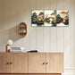 3pcs Small Bridge and Flowing Water Beautiful Metal Print Ready to Hang Art