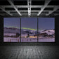 3pcs Northern Lights Aurora Borealis Metal Print Ready to Hang Art