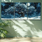 3pcs The cold tree Old Wall Art Set Canvas Framed 40x60cm -High Quality Print 100% Australian Made Wall Canvas Ready to Hang