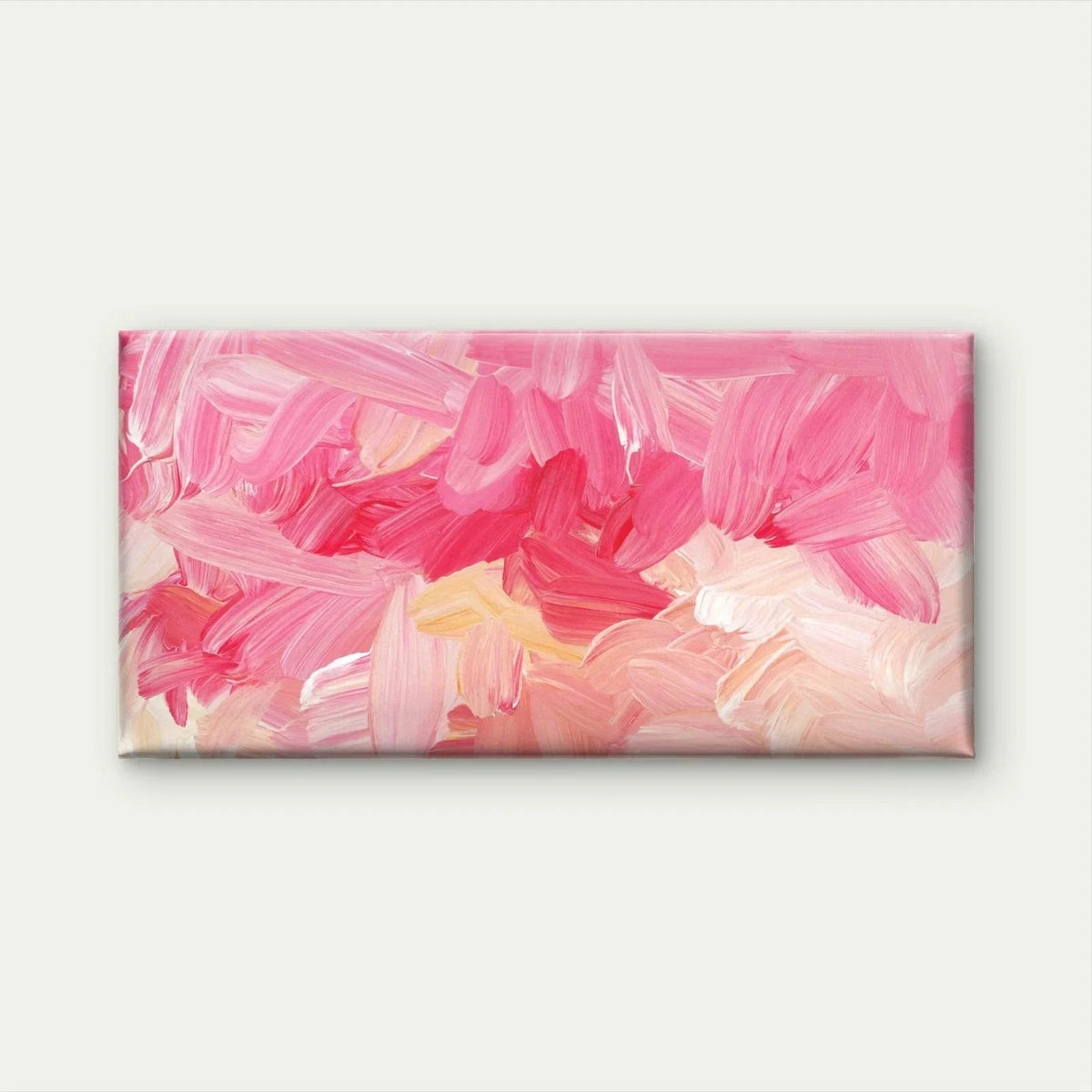 Abstract Colorful Brush Strokes Wall Art Canvas Office Home Room Framed 120x60cm