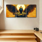 3pcs The king of birds Metal Print Ready to Hang Art